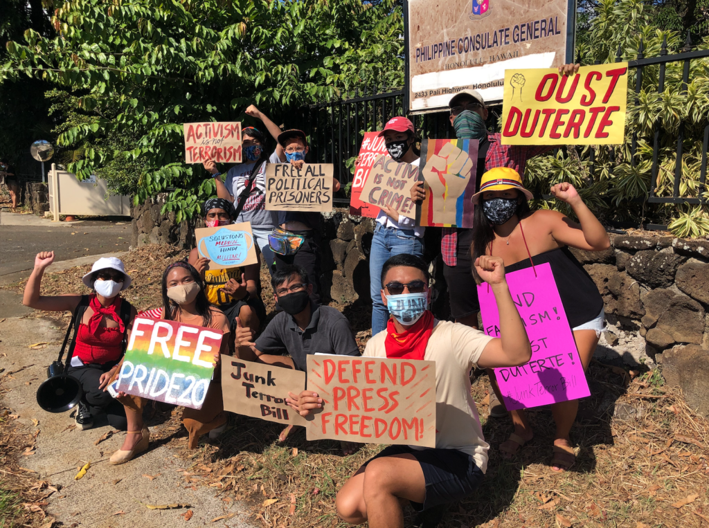 Hawaii Activists Call for Philippines’ Anti-Terrorism Act 2020 to Be